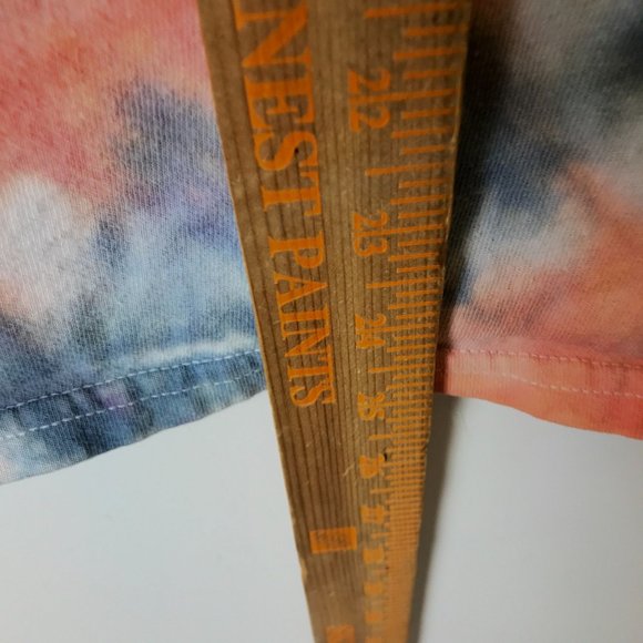 Gildan T Shirt Tie Dye Swirl Spiral Tee Short Sleeve Cotton Logo Adult Small S - Picture 6 of 10